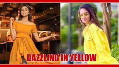 Ashi Singh And Anushka Sen Looks Super Sweet In Yellow