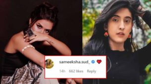Avneet Kaur does gustakhi, Sameeksha Sud comments