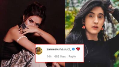 Avneet Kaur does gustakhi, Sameeksha Sud comments