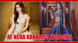 Avneet Kaur In Golden or Blue Embellished Outfit for Neha Kakkar Wedding: Rate Your Favourite Look?