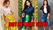 Avneet Kaur, Jannat Zubair, Anushka Sen: Hot in shirt skirt