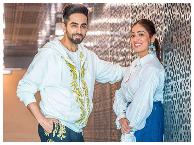 Ayushmann Khurrana and Yami Gautam Look Stunning While Twinning In White - 0