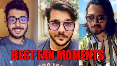 CarryMinati, Ashish Chanchlani, Bhuvan Bam: Best fan moments