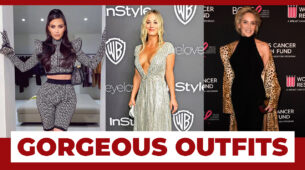 Check Out Kim Kardashian, Kaley Cuoco, Sharon Stone In These Gorgeous Outfits; You Will Be Stunned!