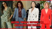 Deepika Padukone To Twinkle Khanna And Victoria Beckham To Bella Hadid: Best Pantsuit Styles You Wish You Had In Your Closet