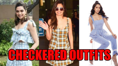 Deepika Padukone VS Kriti Kharbanda VS Nushrat Bharucha: Whose checkered outfit shines the most?