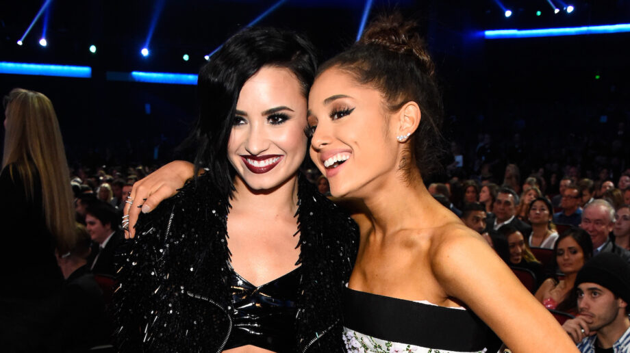 Demi Lovato and Ariana Grande Cute BFF Moments - 1