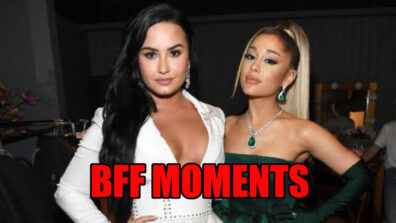 Demi Lovato and Ariana Grande Cute BFF Moments