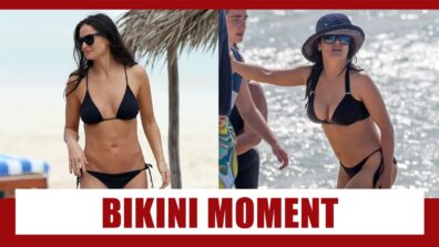 Demi Moore Vs Salma Hayek: Attractive Bikini Moment