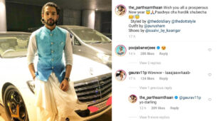 [Desi Look] Parth Samthaan goes desi during Diwali, Pooja Banerjee loves it