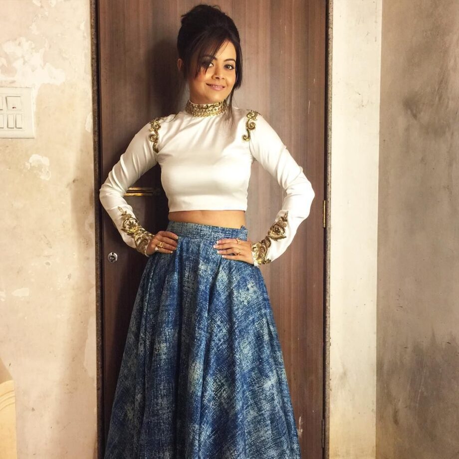 Devoleena Bhattacharjee Looking Drop Dead Gorgeous In These Crop Tops - 2