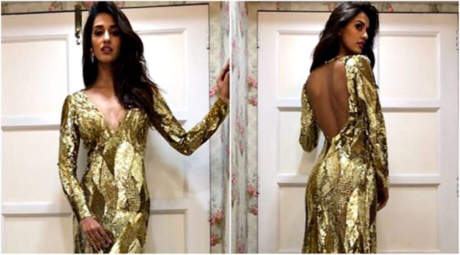 Disha Patani Sets Internet On Fire In Backless outfits, See Pics - 2