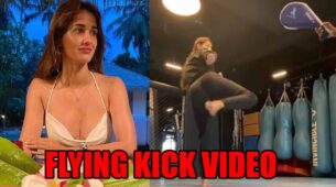 Disha Patani’s latest flying kick video is the best thing on the internet today
