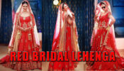 Divyanka Tripathi’s Killer Style In Red Bridal Lehenga
