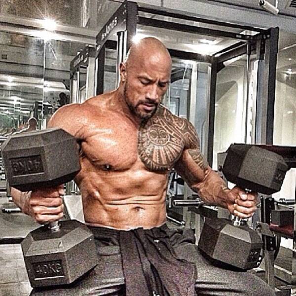 Dwayne Johnson, Jason Statham, Vin Diesel, John Cena: Fittest Photos Ever 6