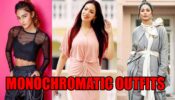 Erica Fernandes, Munmun Dutta And Hina Khan Looking Tempting Hot Monochromatic Outfits