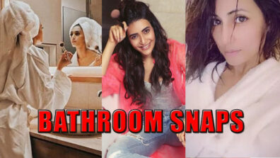 Erica Fernandes, Hina Khan, Karishma Tanna’s Bathroom Snaps Are Too Hot To Handle!