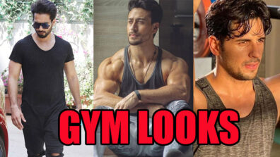 Fashion Alert: Shahid Kapoor, Tiger Shroff, And Sidharth Malhotra’s Stunning Gym Look Which You Can’t Afford To Miss!