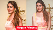[Fashion Trend] Naagin fame Surbhi Chandna looks like a princess in a pastel dress