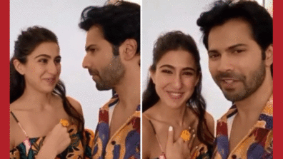 Fun Time: Sara Ali Khan and Varun Dhawan share latest goofy ‘masti’ video, fans love it