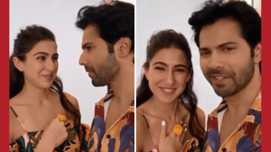 Fun Time: Sara Ali Khan and Varun Dhawan share latest goofy 'masti' video, fans love it 1