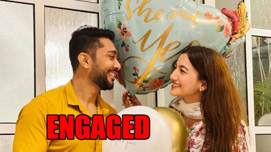 Gauahar Khan and Zaid Darbar get engaged