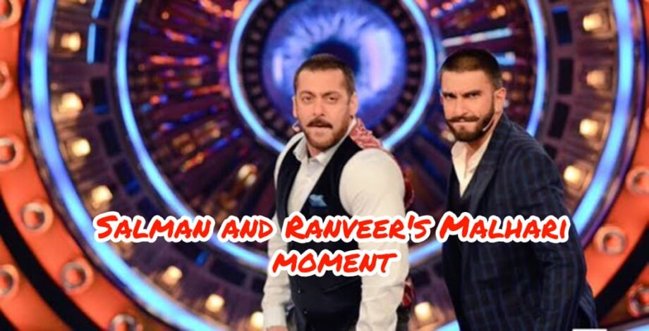 HILARIOUS: When Ranveer Singh And Salman Khan Did The Iconic 'Malhari' Dance Step Together, WATCH VIDEO
