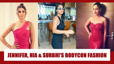 How To Wear A Bodycon Midi Dress Like A Celebrity? Take Cues From Jennifer Winget, Nia Sharma, Surbhi Chandna