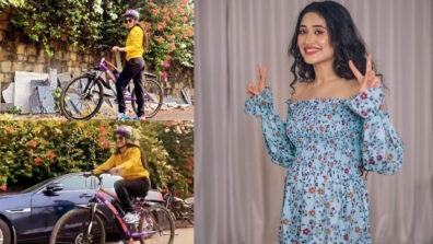 [In Video] It’s ‘cycling’ time for hot Shivangi Joshi