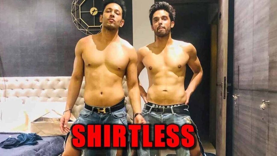 In Video: Shirtless Parth Samthaan's crazy dance in side-slit ripped jeans