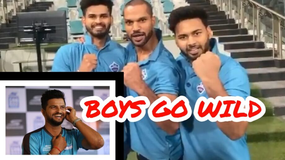 IPL 2020: Shikhar Dhawan, Shreyas Iyer and Rishabh Pant go 'wild' after playoff spot, Suresh Raina loves it