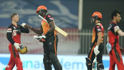 IPL 2020 UAE Live Update RCB VS SRH: Sunrisers Hyderabad defeat Royal Challengers Bangalore in Eliminator