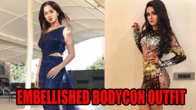 Jannat Zubair And Avneet Kaur’s Embellished Bodycon Outfit Pictures Go Viral