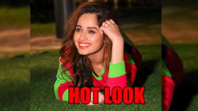 Jannat Zubair’s latest look in multi colour dress will drive you crazy