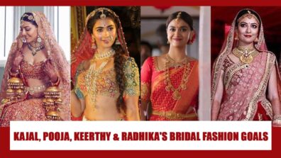 Kajal Aggarwal, Pooja Hegde, Keerthy Suresh, Radhika Pandit Bridal Outfit Goals