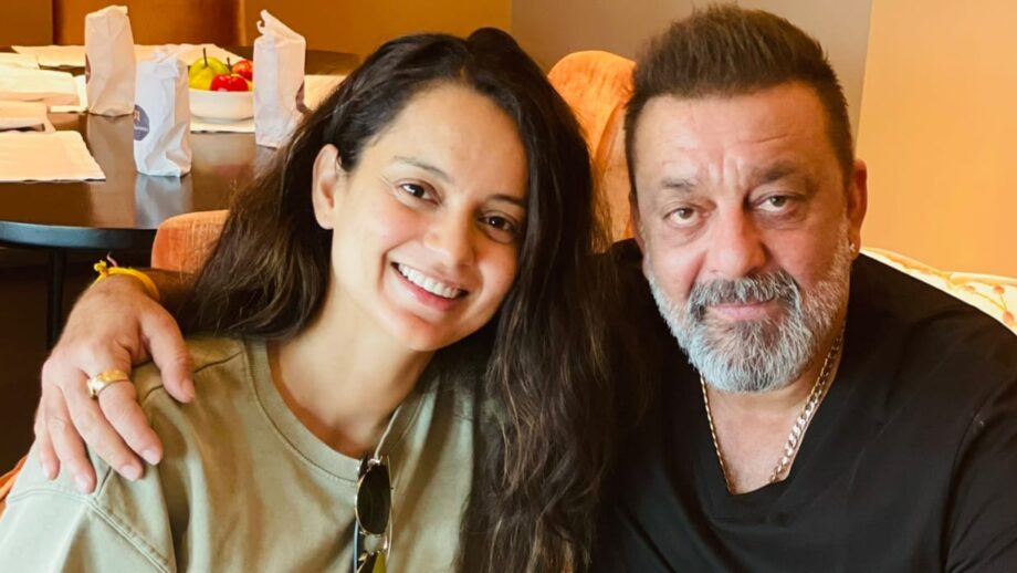 Kangana Ranaut's special surprise meet with Sanjay Dutt