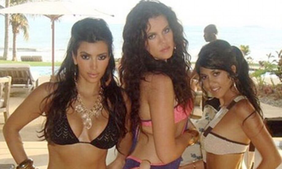 Kim Kardashian Shares Frame With Khloe Kardashian and Kourtney Kardashian In A Hot Swimsuit Look: Watch Pic Here - 1