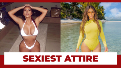 Kim Kardashian: White Bikinis Or Yellow Swimsuit- Which Attire Is The Attractive?