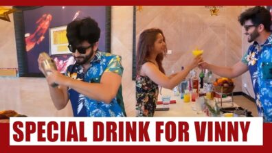 [Holiday Special] Kundali Bhagya fame Dheeraj Dhoopar makes a special drink for Vinny Arora