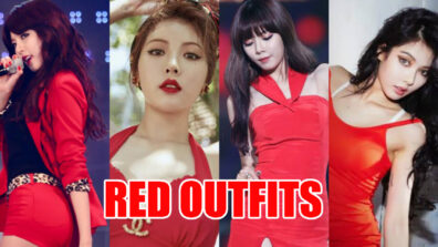 Love Wearing RED? Take Notes From Hyuna’s Trendy RED Outfits