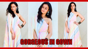 Mirzapur Fame Rasika Dugal’s One Shoulder Multi-Coloured Oversized Gown Outfits Is Truly Unmissable; See Pics