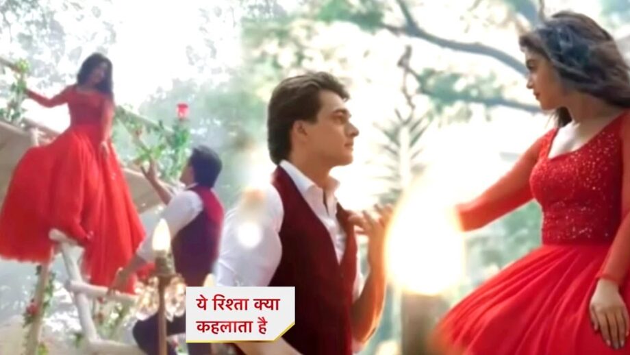 Mohsin Khan And Shivangi Joshi Look Stunning While Twinning In Red - 2