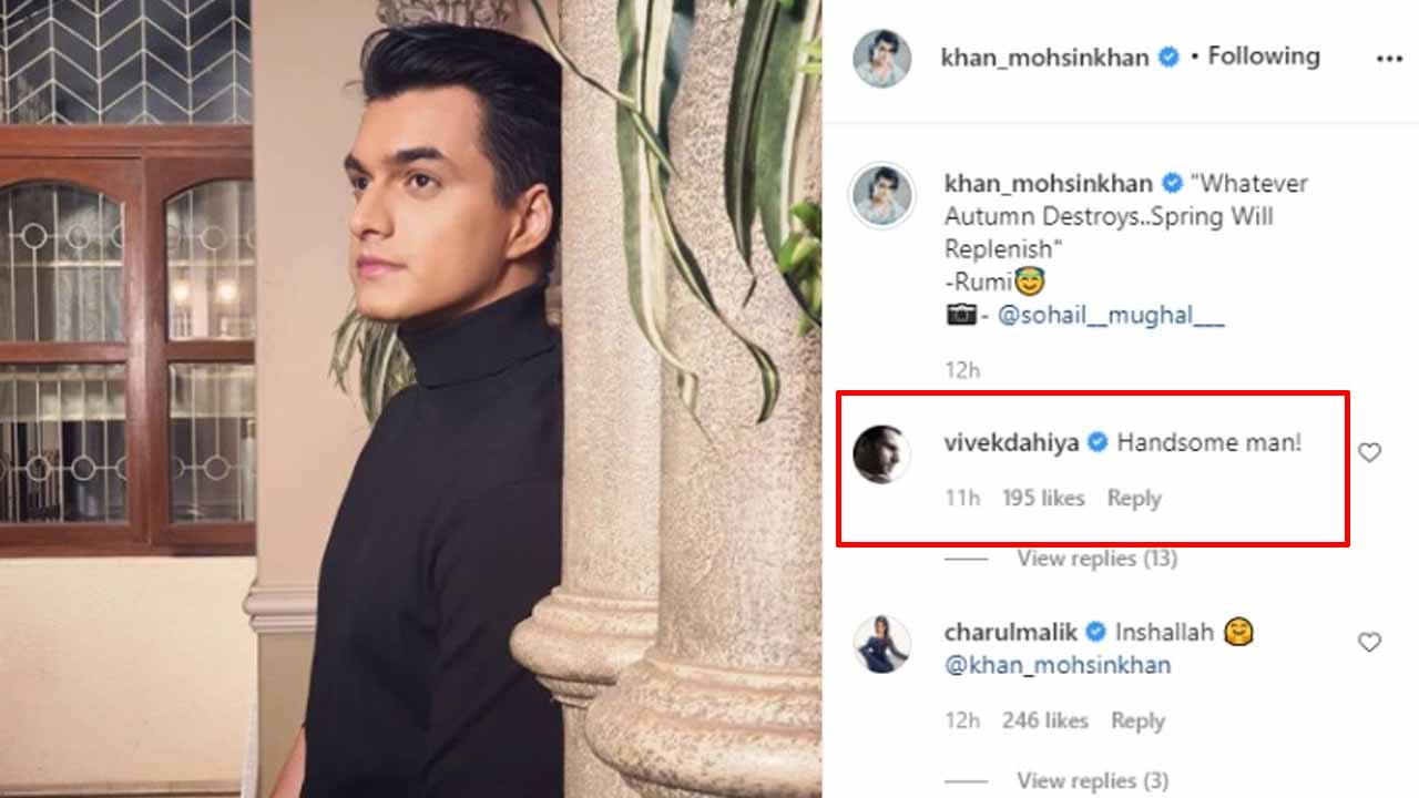 Mohsin Khan looks like a prince in latest pictures, Vivek Dahiya comments 'handsome man'