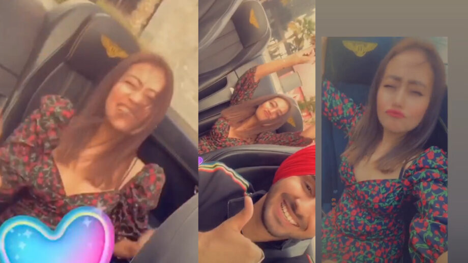 Neha Kakkar and Rohanpreet Singh's unseen romantic car dance