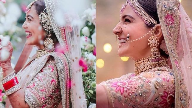 Neha Kakkar’s Wedding Outfits Will Remind You Of Anushka Sharma And Priyanka Chopra’s Bridal Outfits; See Pics - 0