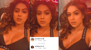Naggin Fame Nia Sharma looks shimmery in latest video wearing black bralette
