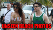 Nick Jonas And Priyanka Chopra Unseen Beach Photos
