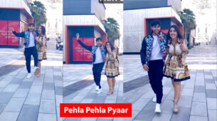 Randeep Rai and Ashnoor Kaur’s cute BTS Mana Sakda Hai moment