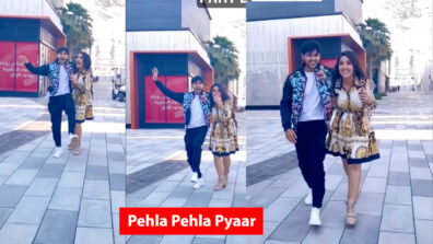 Randeep Rai and Ashnoor Kaur’s cute BTS Mana Sakda Hai moment