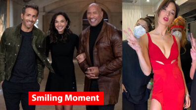 [In Pics] Wonder Woman Gal Gadot’s smiling moment with Dwayne Johnson and Ryan Reynolds